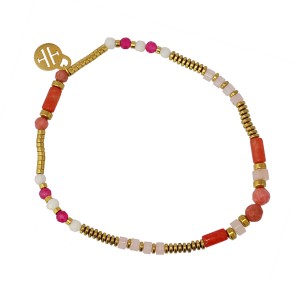 Comercio do Morrazo - Pulsera acero rosa "Tambre"