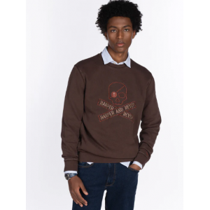 Comercio do Morrazo - HARPER SUDADERA SKULL CHOCOLAT