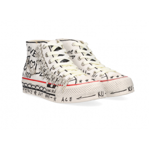 Comercio do Morrazo - EXE SNEAKER BOTIN CANVAS WHITE