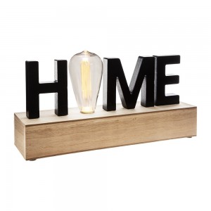 Comercio do Morrazo - FIGURA LED 'HOME' 34X16X8CM